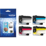 BROTHER Lot de 4 cartouches jet d'encre LC424VAL