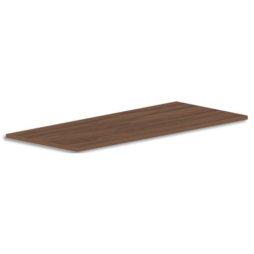 451984_d1-1.jpg Plateau FLEXI mélaminé 25mm 120x70cm pré-percés pour obturateur. Coloris Noisetier – Image 1