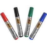 BIC Marking 2000 ECOlutions Marqueurs Permanents à Pointe Conique Moyenne - Couleurs Assorties x4 – Image 4
