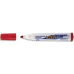 BIC Marqueur Velleda 1701 ECOlutions effaçable à sec tableau blanc. Pointe ogive moyenne. Coloris rouge