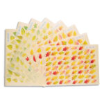 CLEOPATRE Pochette de 8 planches de gommettes feuilles des arbres : 4 types de feuilles, deux saisons.