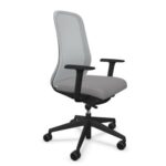 NOWY STYL Paire accotoirs 2D adaptables noir pour Sièges Souly