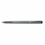 STAEDTLER Stylo-feutre Noir pointe calibrée PIGMENT LINER largeur de trait 0,3 mm