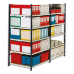 PROVOST Kit Elément départ Prospace 70 X 94 cm pour rayonnage d'archive tubulaire