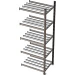 PROVOST Kit Elément suivant Prospace 50 X 94 cm pour rayonnage d'archive tubulaire