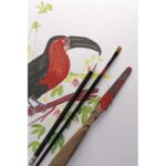 CLAIREFONTAINE Bloc PaintON encollé A3 40F 250g. Multi-technique