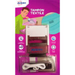 AVERY Tampon textile, résistant au lavage