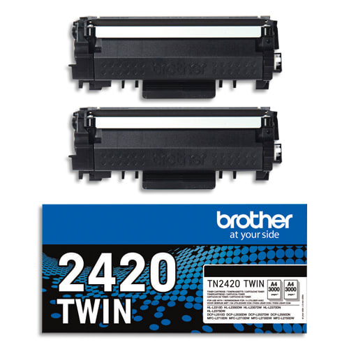 457523_d1-1.jpg BROTHER Pack de 2 cartouches toner noir TN2420TWIN – Image 1