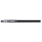 PILOT FriXion Ball Stick non rechargeable. Pointe conique moyenne 0,7mm. Encre effaçable noire