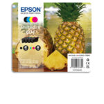 EPSON Pack de 4 cartouches Jet d'Encre ANANAS 604 (T10G6) C13T10G64010