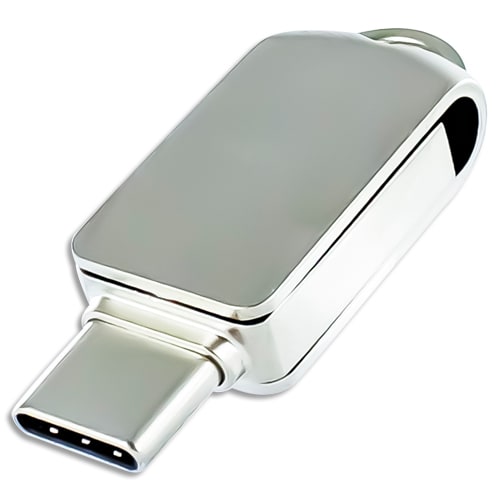458932_d1-1.jpg INTEGRAL Clé Dual USB3.0 et USB Type-C, 64Go, Métal INFD16GB360CDL3.0 – Image 1