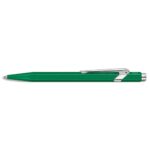 CARAN D'ACHE Stylo bille 849 Colormat X : Corps hexagonal en aluminium, finition microbillée - Corps Vert