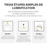 FELLOWES Paquet de 10 feuilles lubrifiées pour destucteurs à base d'huile végétale 4025601 – Image 2