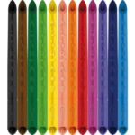 MAPED Pochette de 12 crayons de couleur INFINITY - Inovant - Triangulaire - Set de 12 couleurs assorties – Image 2