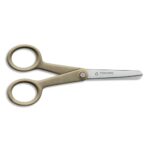 FISKARS Ciseaux loisirs créatifs ''ReNew'' ambidextre 13cm. Lames recyclées acier inoxydable. Bout rond