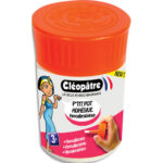 CLEOPATRE P'tit pot de colle adhésive hypoallergénique 50 gr avec pinceau intégré