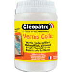 CLEOPATRE Pot de vernis colle brillant au format de 250 g