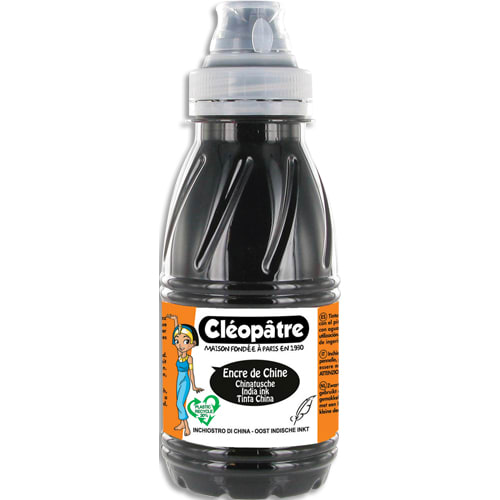 460978_d1-1.jpg CLEOPATRE Flacon d'encre de chine concentrée 250 ml x 8 – Image 1