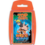 TOP TRUMPS Jeu de société Top Trumps Naruto - Jeu de cartes - Comparer les caractéristiques des cartes