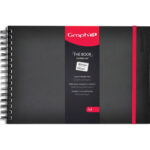 OZ INTERNATIONAL Carnet A4 de 40 feuilles recto verso, papier blanc 300 gr, pour dessiner des mangas