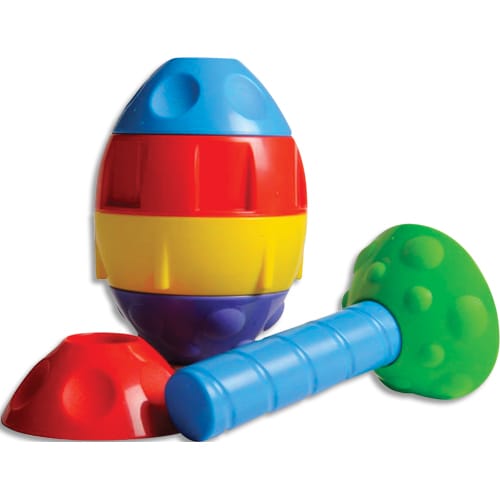 461515_d1-1.jpg OZ INTERNATIONAL Jeu d'assemblage SPINNY de 4 pièces - Sachet de 40 pièces - De 2 à 4 ans. – Image 1
