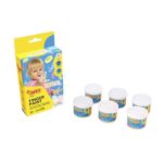JOVI Set de 5 pots de 35 ml de gouache au doigt couleurs pastel