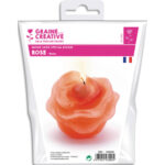 GRAINE CREATIVE Moule en latex 4 cm forme de rose pour fabriquer des bougies