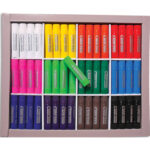 O'COLOR Schoolpack de 144 sticks de gouache 10g couleurs assorties