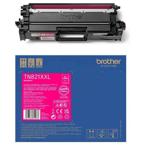 464293_d1-1.jpg BROTHER Toner magenta TN821XXLM 12 000 pages pour HLL9430CDN, HLL9470CDN, MFCL9630CDN, MFCL9635CDN... – Image 1