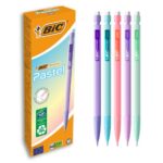 BIC Porte-mine pastel MATIC aux couleurs pastel. Fournis avec 3 mines HB 0,7 mm de 9 cm