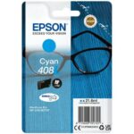 EPSON Cartouche Jet d'Encre Cyan 408 L (T09K2) C13T09K24010