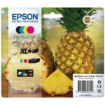 EPSON P/4 Cartouches Jet d'Encre 604 NR/L CMJ/S (T10H9) C13T10H94010