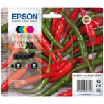 EPSON P/4 Cartouches Jet d'Encre 503XL (T09R6) C13T09R64010