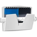 CEP Corbeille murale magnétique A3+, charge max 2Kg - Dimensions (lxhxp) : 36,1 x 27 x 8,6 cm. Gris clair