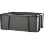 SUNDIS Boîte Masterbox 27L.95% PP recyclé Renforts lat.&inf 2 poignées 60 kg 50X38.5X18cm 4003001