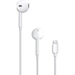 APPLE Écouteurs connecteur Lightning, télécommande et microphone intégrés, résistants eau & transpiration