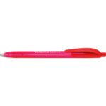 STAEDTLER Stylo bille 4230. Corps triangulaire rétractable. Pointe moyenne 1 mm Coloris rouge