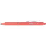 PILOT Stylo rétractable et rechargeable FRIXION CLICKER 0,7mm. Encre effaçable+gomme intégrée.Rose corail
