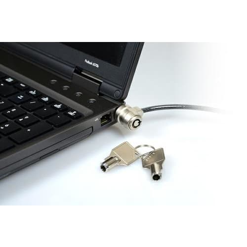466683_d1-1.jpg PORT CONNECT Câble de sécurité à clé pour ordinateur portable – Image 1