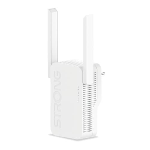 466737_d1-1.jpg STRONG Répéteur WIFI 6, double bande, 1800 mbps, port gigabite, point accès WIFI, WPS – Image 1