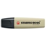STABILO Surligneur Boss Original Nature. Pointe biseautée. Couleur vert tilleul