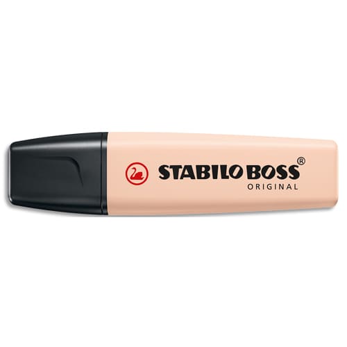 467143_d1.jpg STABILO Surligneur Boss Original Nature. Pointe biseautée. Couleur beige rose – Image 1