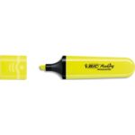BIC Surligneur Jumbo Pointe biseautée. Séchage rapide. Coloris. Jaune Fluo