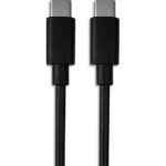 APM Câble USB-C / USB-C, 60W, USB 3.1, mâle / mâle, noir, 1m