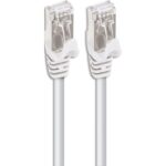 APM Câble RJ45, catégorie 7, S/FTP, droit, blanc, 10m