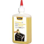 FELLOWES Bouteille d'huile lubrifiante pour destructeurs de documents 355ml