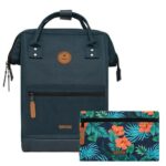 CABAIA Sac à dos ADVENTURER médium REYKJAVIK, 23 litres. Coloris bleu marine