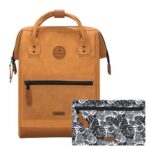 CABAIA Sac à dos ADVENTURER médium MOSCOU, 23 litres. Coloris marron