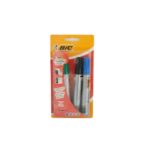 BIC Blister de 4 marqueurs permanent Marking 2000 ECOlutions. Pointe Conique Moyenne. Couleurs Assorties