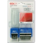 COLOP Kit Home Office : 1 Printer 30/1, 1 dateur multiformules S120WD, 1 mini dateur S120. Encre noire